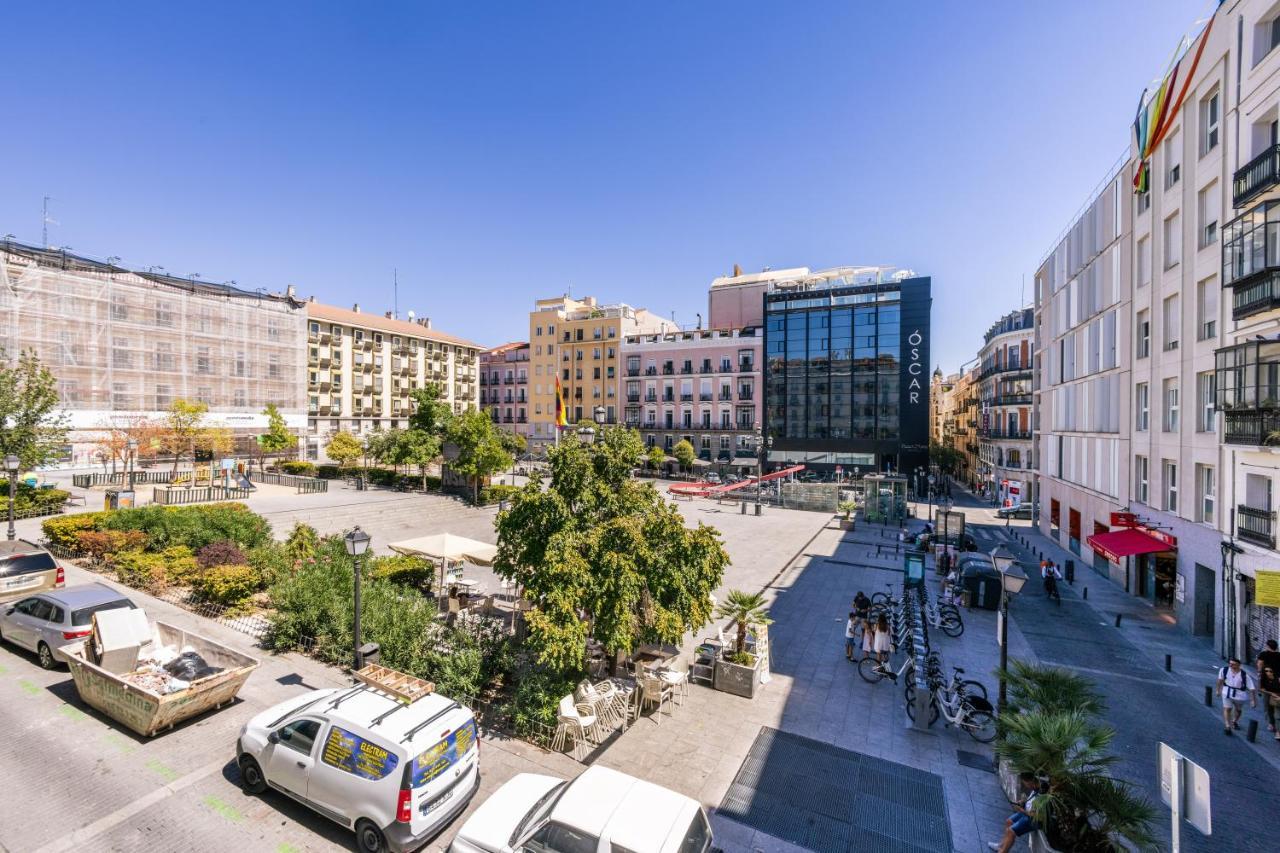 Amazing Flat 5 Balconies In Chueca - Gran Via Appartement Madrid Buitenkant foto